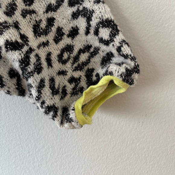 NEW LOOK CURVE LEOPARD PRINT SWEATER WITH NEON ACCENTS SIZE 14 - Picture 5 of 6